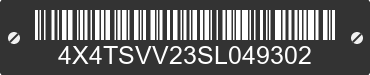 2025 FOREST RIVER Surveyor 4X4TSVV23SL049302 VIN decoded