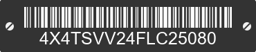 2015 FOREST RIVER Surveyor 4X4TSVV24FLC25080 VIN decoded