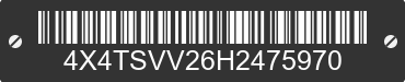 2017 FOREST RIVER Surveyor 4X4TSVV26H2475970 VIN decoded