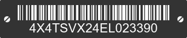 2014 FOREST RIVER Surveyor 4X4TSVX24EL023390 VIN decoded
