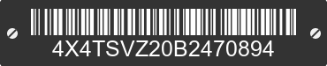 2011 FOREST RIVER Surveyor 4X4TSVZ20B2470894 VIN decoded