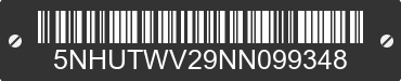 2022 FOREST RIVER Tailwind 5NHUTWV29NN099348 VIN decoded
