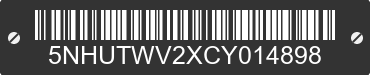 2012 FOREST RIVER Tailwind 5NHUTWV2XCY014898 VIN decoded