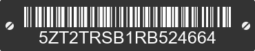 2024 FOREST RIVER Tracer 5ZT2TRSB1RB524664 VIN decoded