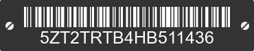 2017 FOREST RIVER Tracer 5ZT2TRTB4HB511436 VIN decoded