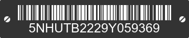 2009 FOREST RIVER Trail Blazer 5NHUTB2229Y059369 VIN decoded
