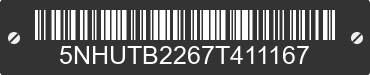 2007 FOREST RIVER Trail Blazer 5NHUTB2267T411167 VIN decoded