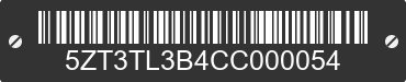 2012 FOREST RIVER Trilogy 5ZT3TL3B4CC000054 VIN decoded