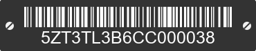 2012 FOREST RIVER Trilogy 5ZT3TL3B6CC000038 VIN decoded