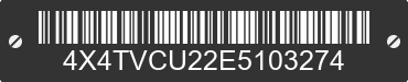 2014 FOREST RIVER V-Cross 4X4TVCU22E5103274 VIN decoded