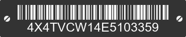 2014 FOREST RIVER V-Cross 4X4TVCW14E5103359 VIN decoded