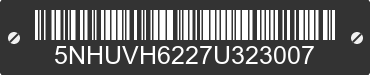 2007 FOREST RIVER Value Hauler 5NHUVH6227U323007 VIN decoded