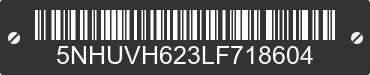 2020 FOREST RIVER Value Hauler 5NHUVH623LF718604 VIN decoded