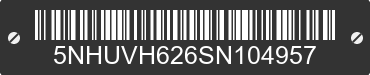 2025 FOREST RIVER Value Hauler 5NHUVH626SN104957 VIN decoded
