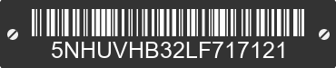 2020 FOREST RIVER Value Hauler 5NHUVHB32LF717121 VIN decoded