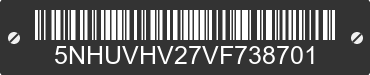 2027 FOREST RIVER Value Hauler 5NHUVHV27VF738701 VIN decoded