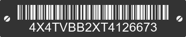 2026 FOREST RIVER Vibe 4X4TVBB2XT4126673 VIN decoded