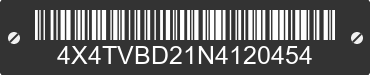 2022 FOREST RIVER Vibe 4X4TVBD21N4120454 VIN decoded