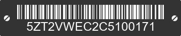 2012 FOREST RIVER Viking Towable 5ZT2VWEC2C5100171 VIN decoded