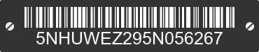 2005 FOREST RIVER We Haul 5NHUWEZ295N056267 VIN decoded