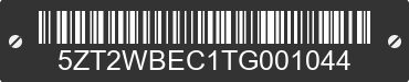 2026 FOREST RIVER WESTBROOK 5ZT2WBEC1TG001044 VIN decoded