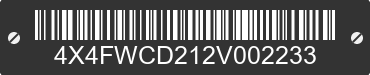2002 FOREST RIVER Wildcat 4X4FWCD212V002233 VIN decoded