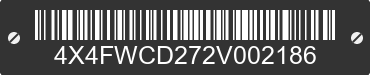 2002 FOREST RIVER Wildcat 4X4FWCD272V002186 VIN decoded