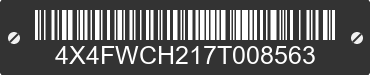 2007 FOREST RIVER Wildcat 4X4FWCH217T008563 VIN decoded