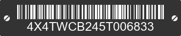 2005 FOREST RIVER Wildcat 4X4TWCB245T006833 VIN decoded