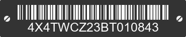 2011 FOREST RIVER Wildcat 4X4TWCZ23BT010843 VIN decoded