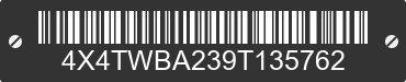 2009 FOREST RIVER Wildwood Laminated Towables 4X4TWBA239T135762 VIN decoded