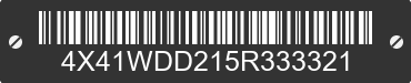 2005 FOREST RIVER Wildwood Towables 4X41WDD215R333321 VIN decoded