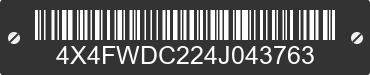 2004 FOREST RIVER Wildwood Towables 4X4FWDC224J043763 VIN decoded