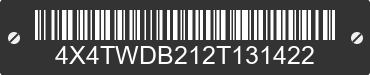 2002 FOREST RIVER Wildwood Towables 4X4TWDB212T131422 VIN decoded