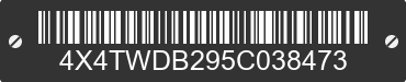 2005 FOREST RIVER Wildwood Towables 4X4TWDB295C038473 VIN decoded