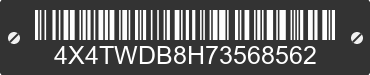 2007 FOREST RIVER Wildwood towables 4X4TWDB8H73568562 VIN decoded