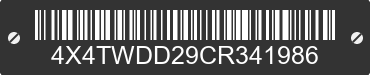2012 FOREST RIVER Wildwood Towables 4X4TWDD29CR341986 VIN decoded
