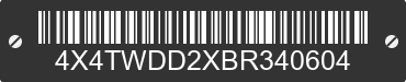 2011 FOREST RIVER Wildwood Towables 4X4TWDD2XBR340604 VIN decoded