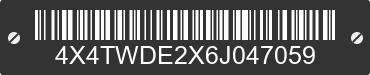 2006 FOREST RIVER Wildwood Towables 4X4TWDE2X6J047059 VIN decoded