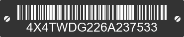 2006 FOREST RIVER Wildwood Towables 4X4TWDG226A237533 VIN decoded