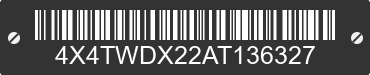 2010 FOREST RIVER Wildwood towables 4X4TWDX22AT136327 VIN decoded