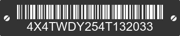 2004 FOREST RIVER Wildwood towables 4X4TWDY254T132033 VIN decoded