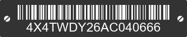 2010 FOREST RIVER Wildwood Towables 4X4TWDY26AC040666 VIN decoded