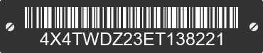2014 FOREST RIVER Wildwood Towables 4X4TWDZ23ET138221 VIN decoded