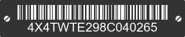 2008 FOREST RIVER Wildwood Toy Hauler 4X4TWTE298C040265 VIN decoded
