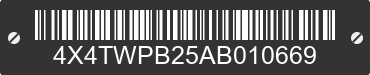 2010 FOREST RIVER Work and Play 4X4TWPB25AB010669 VIN decoded