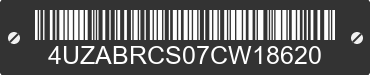 2007 FREIGHTLINER B2 Bus Chassis 4UZABRCS07CW18620 VIN decoded