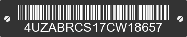 2007 FREIGHTLINER B2 Bus Chassis 4UZABRCS17CW18657 VIN decoded