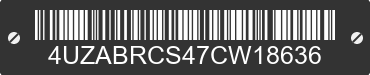 2007 FREIGHTLINER B2 Bus Chassis 4UZABRCS47CW18636 VIN decoded