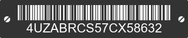 2007 FREIGHTLINER B2 Bus Chassis 4UZABRCS57CX58632 VIN decoded